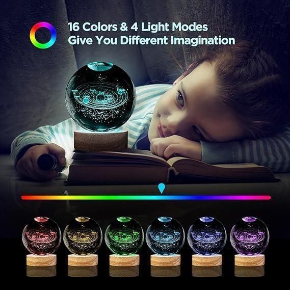 SpaceAura™ – Illuminate Your Room with Moonlight & Planets
