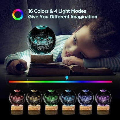 SpaceAura™ – Illuminate Your Room with Moonlight & Planets
